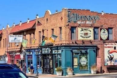 The energetic Cherry Street district in Midtown Tulsa.