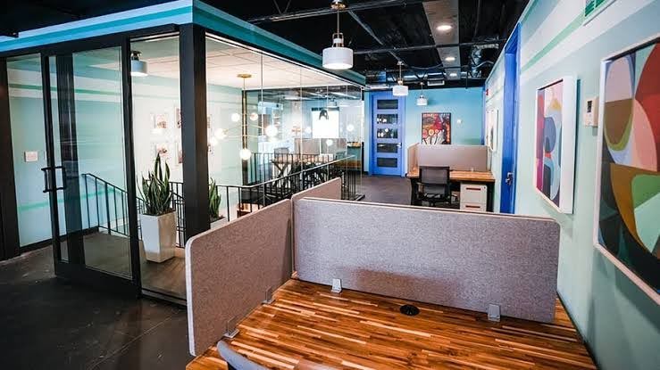 The main shared workspace at Catalyst Coworking. Source: Catalyst Coworking 